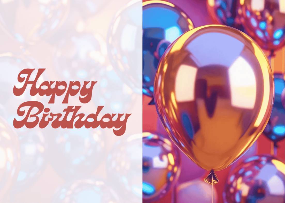 All lights 3d Birthday Card - Image 2